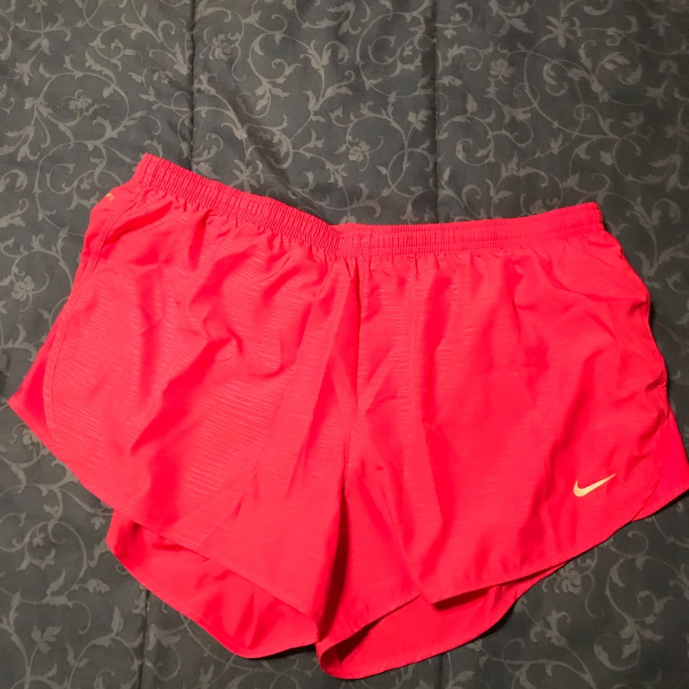 Nike dri fit hot pink shorts size XL